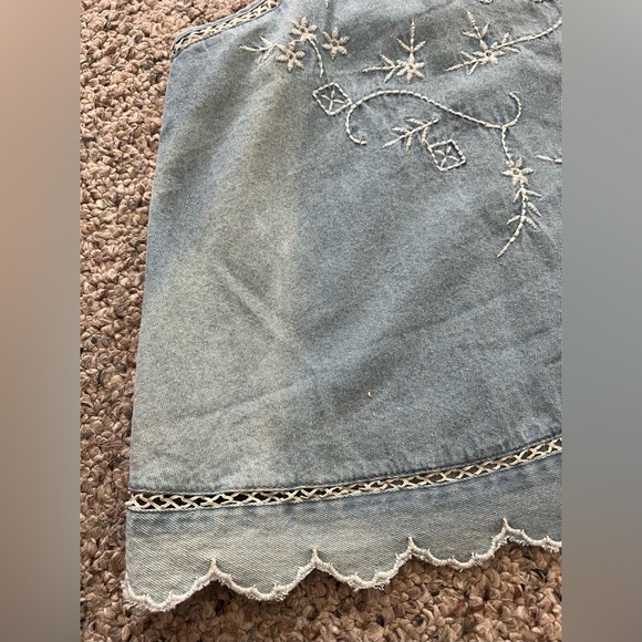 American Eagle Denim Crop Top - Picture 8 of 10